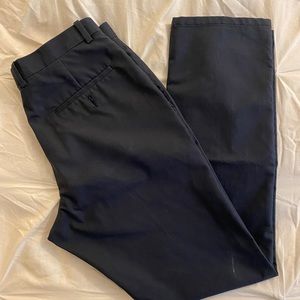 Navy blue men’s dress pants